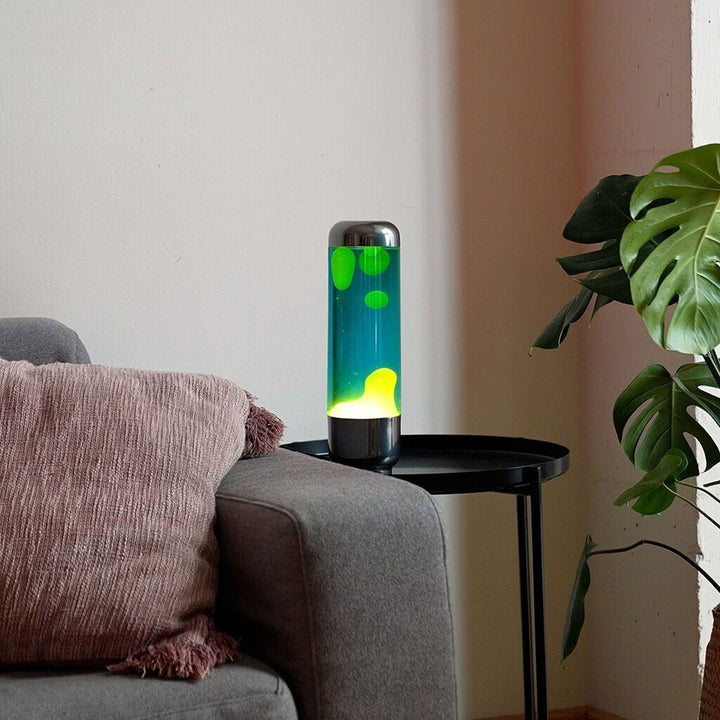 Lava Lamp Capsule – Green-Blue · Aluminium · 35 cm | Balvi
