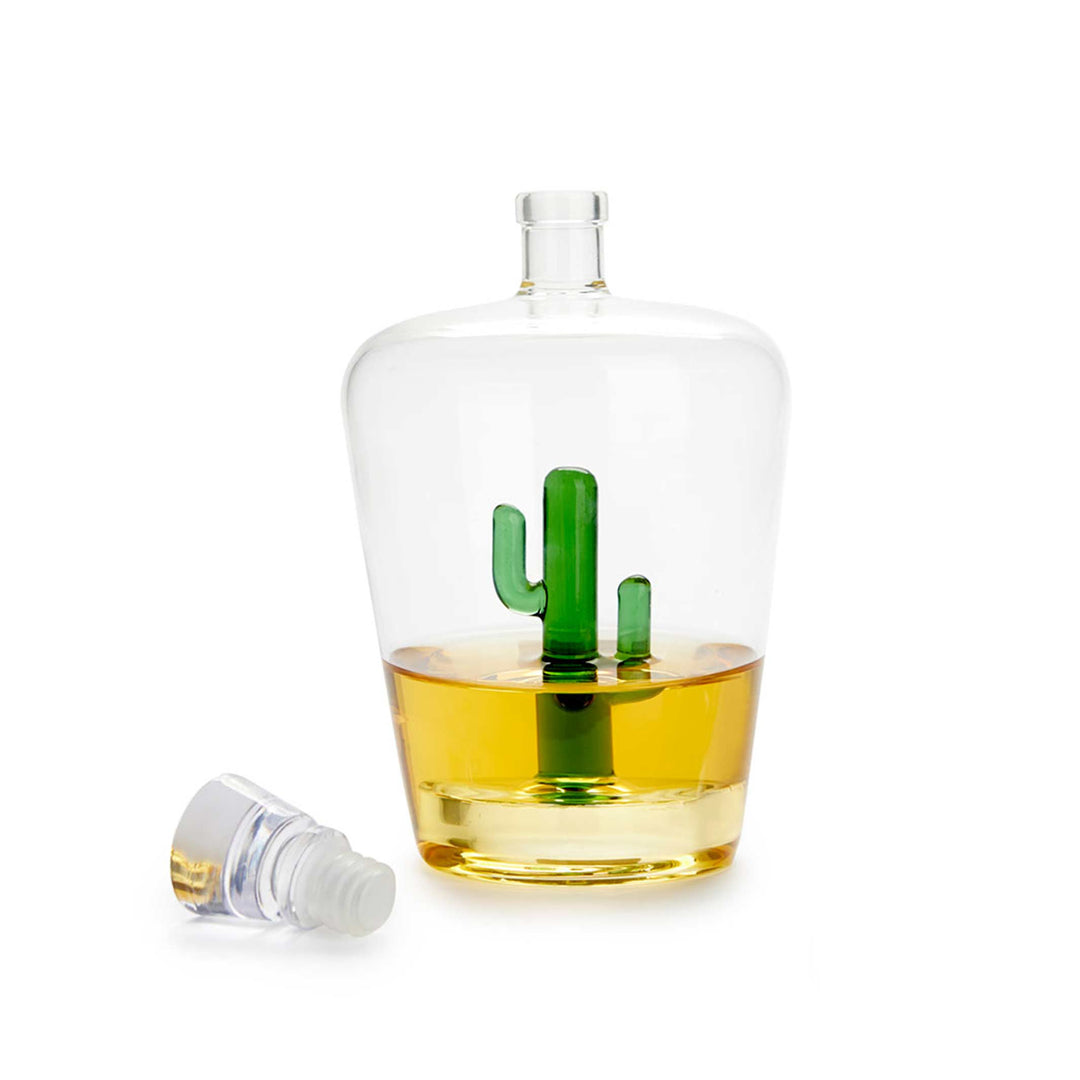 CACTUS - Liquor Bottle with little Green Cactus - 1 liter | BALVI
