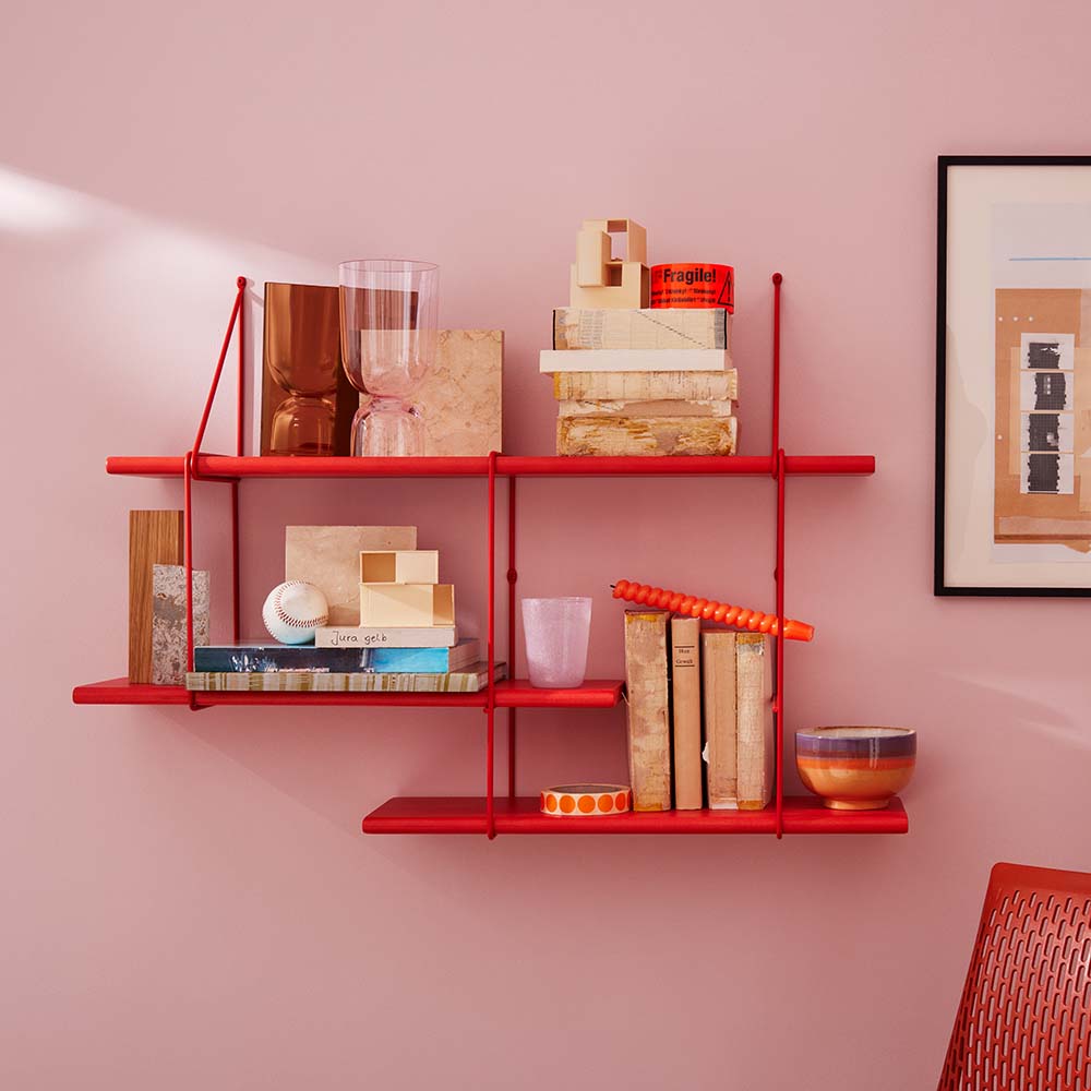 SHRINK - shelving system in bright colors | hausen