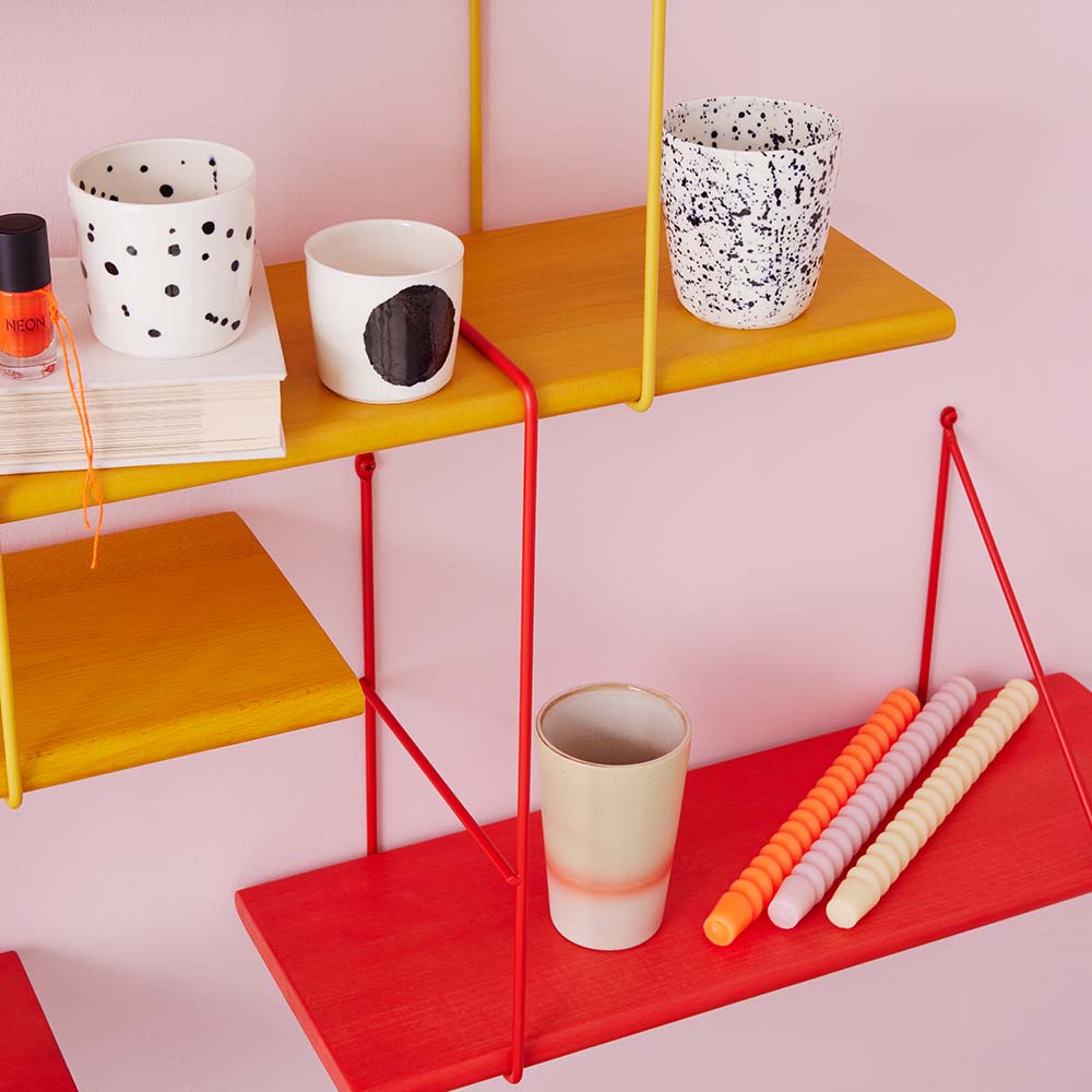 SHRINK - shelving system in bright colors | hausen