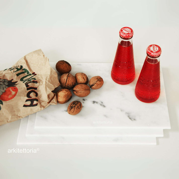 APUANE - Tablett aus Marmor | arkitettoria