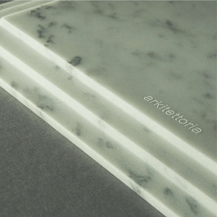 APUANE - Tablett aus Marmor | arkitettoria