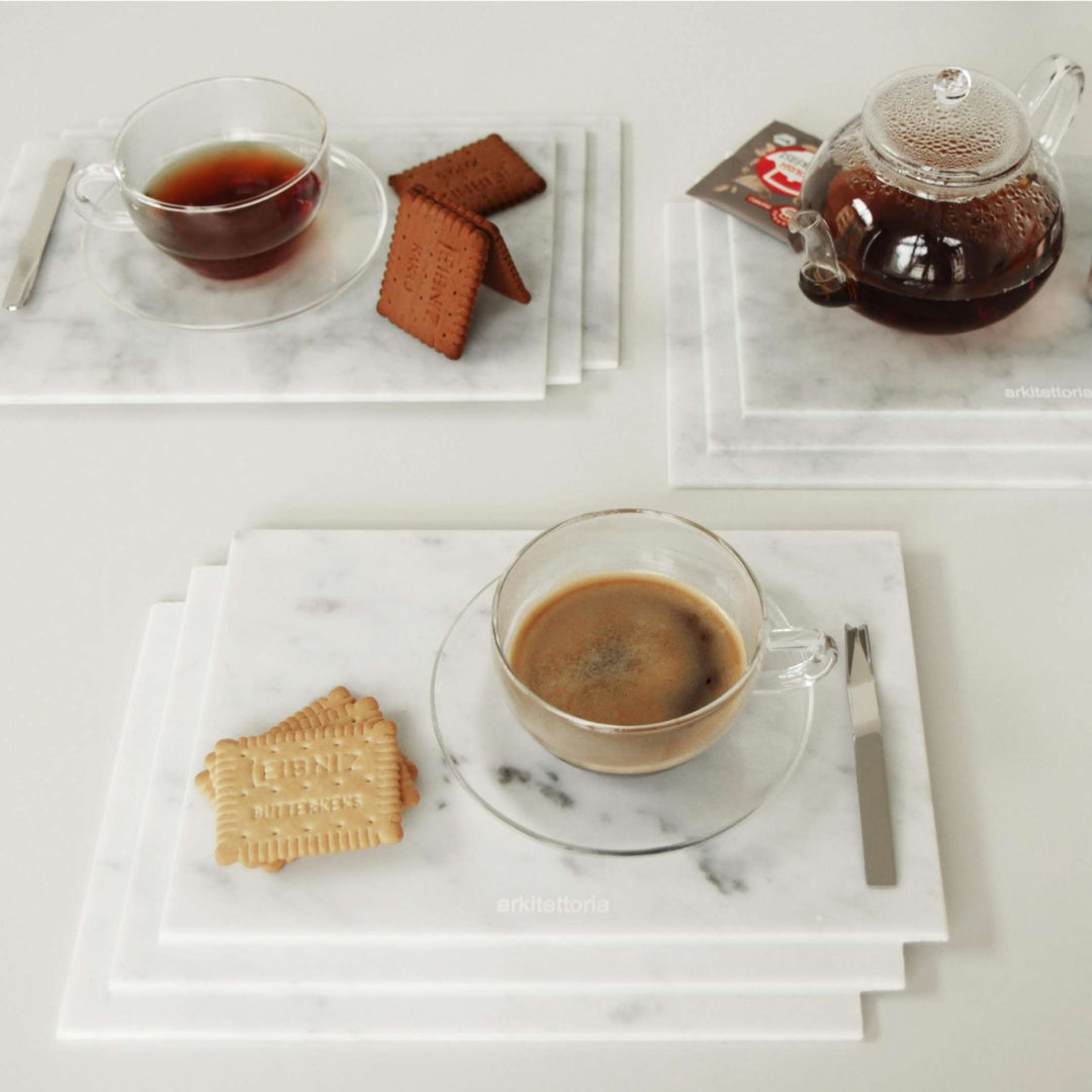 APUANE - Tablett aus Marmor | arkitettoria