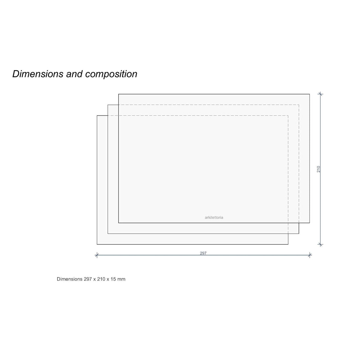 APUANE - Tablett aus Marmor | arkitettoria