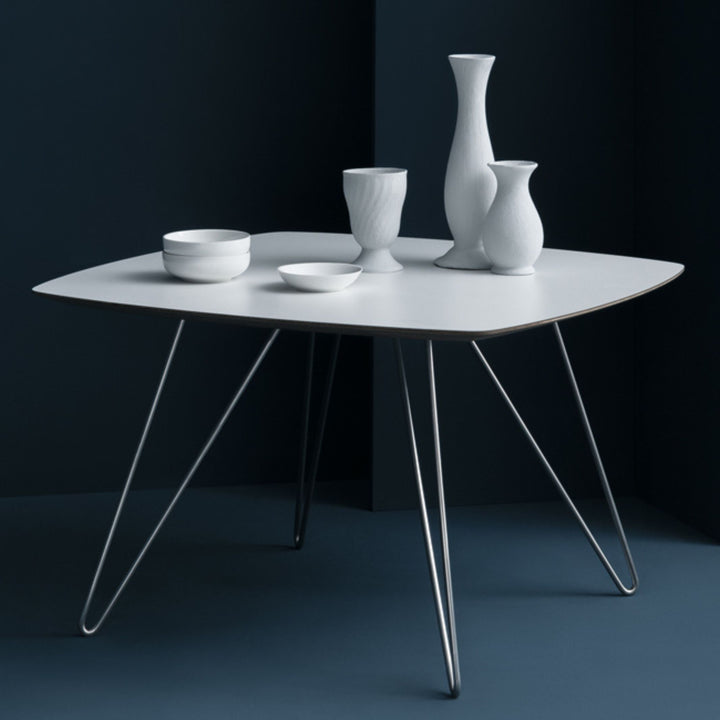 MINIMATE SQUARE - square side table - white | son of nils