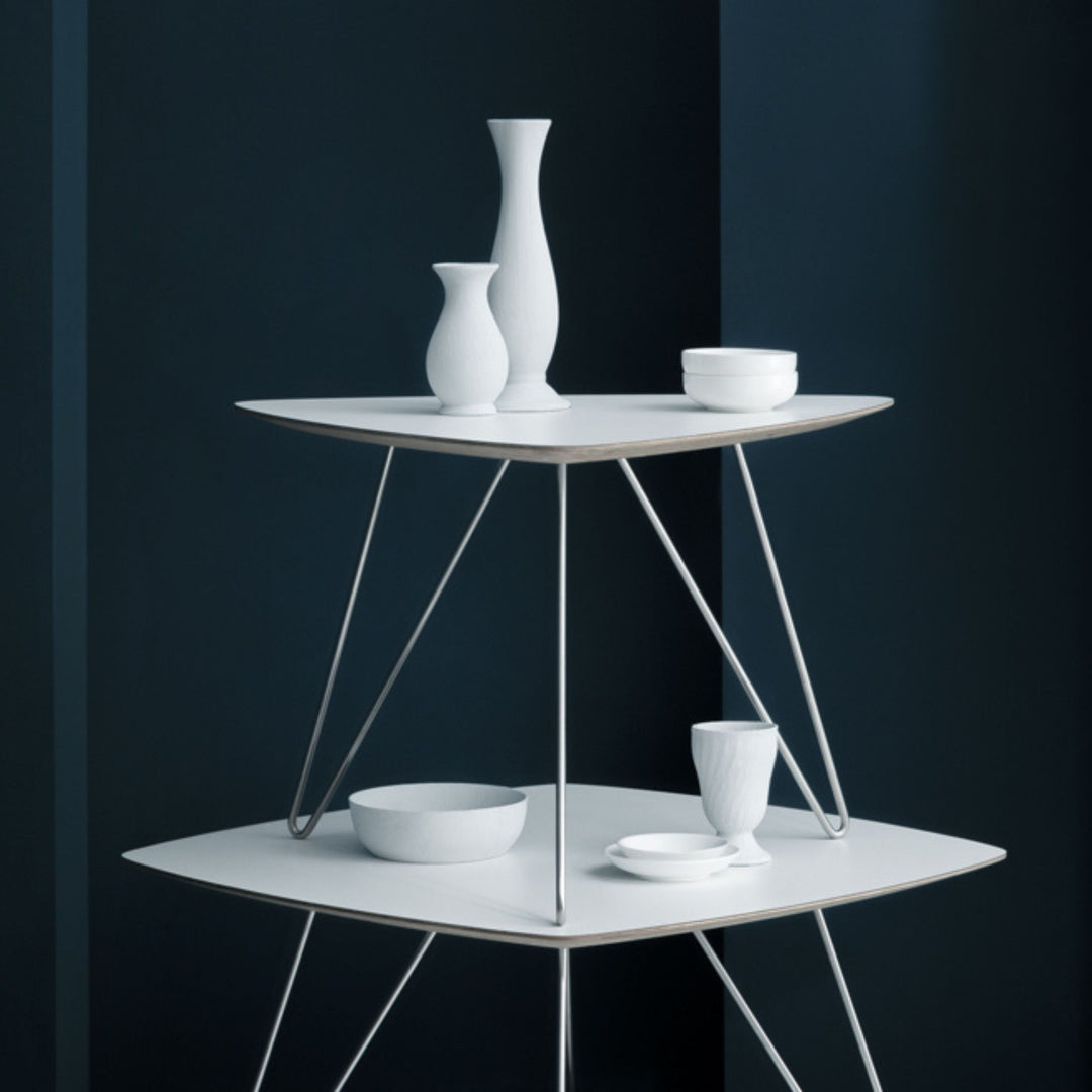 MINIMATE SQUARE - square side table - white | son of nils