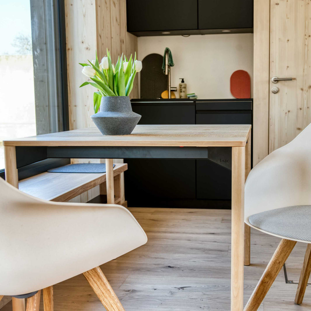 iLAIK BIRKE - extendable table - birch | LAIK