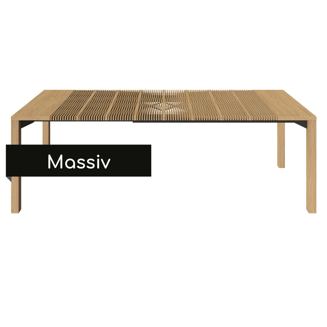 iLAIK MASSIV - extendable table - solid oak | LAIK