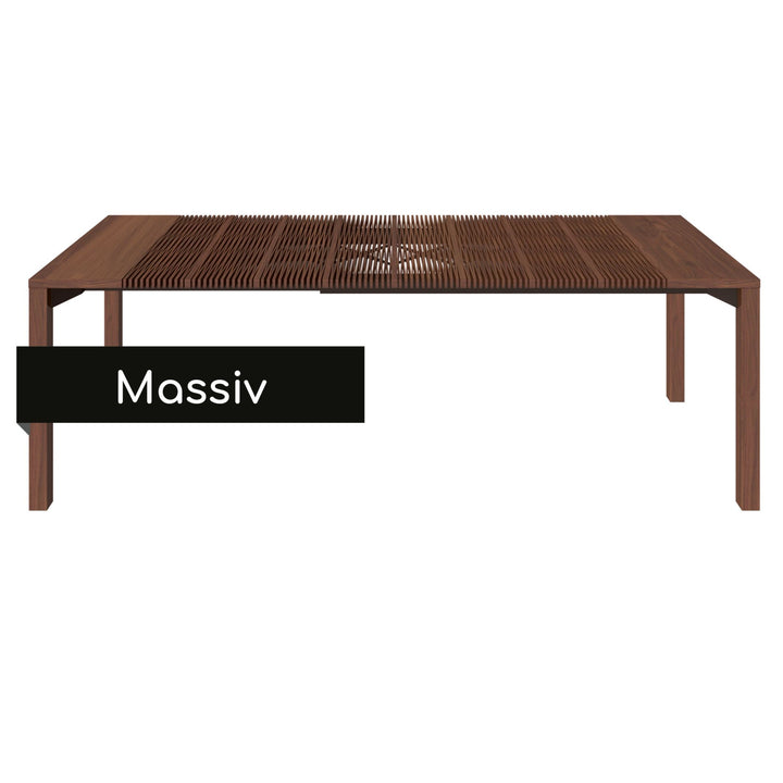 iLAIK MASSIV WALNUT - extendable table - solid walnut | LAIK