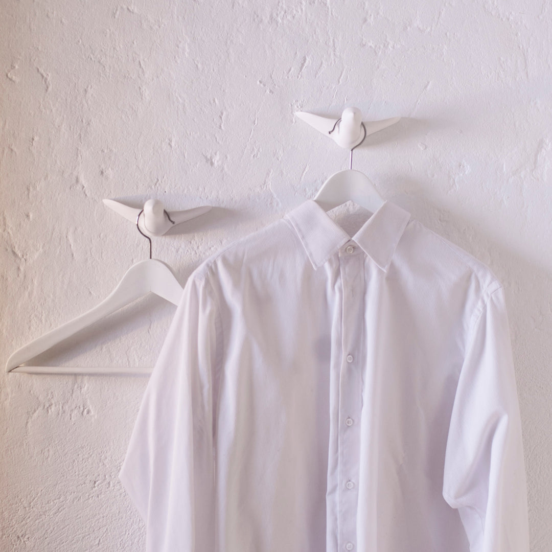 HUGE BIRD SWARM - coat hooks - set of 3 birds - large | Formpoet 