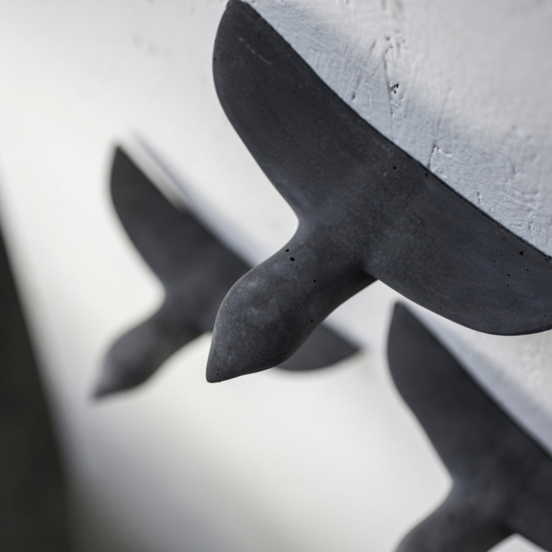 HUGE BIRD SWARM - coat hooks - set of 3 birds - large | Formpoet 