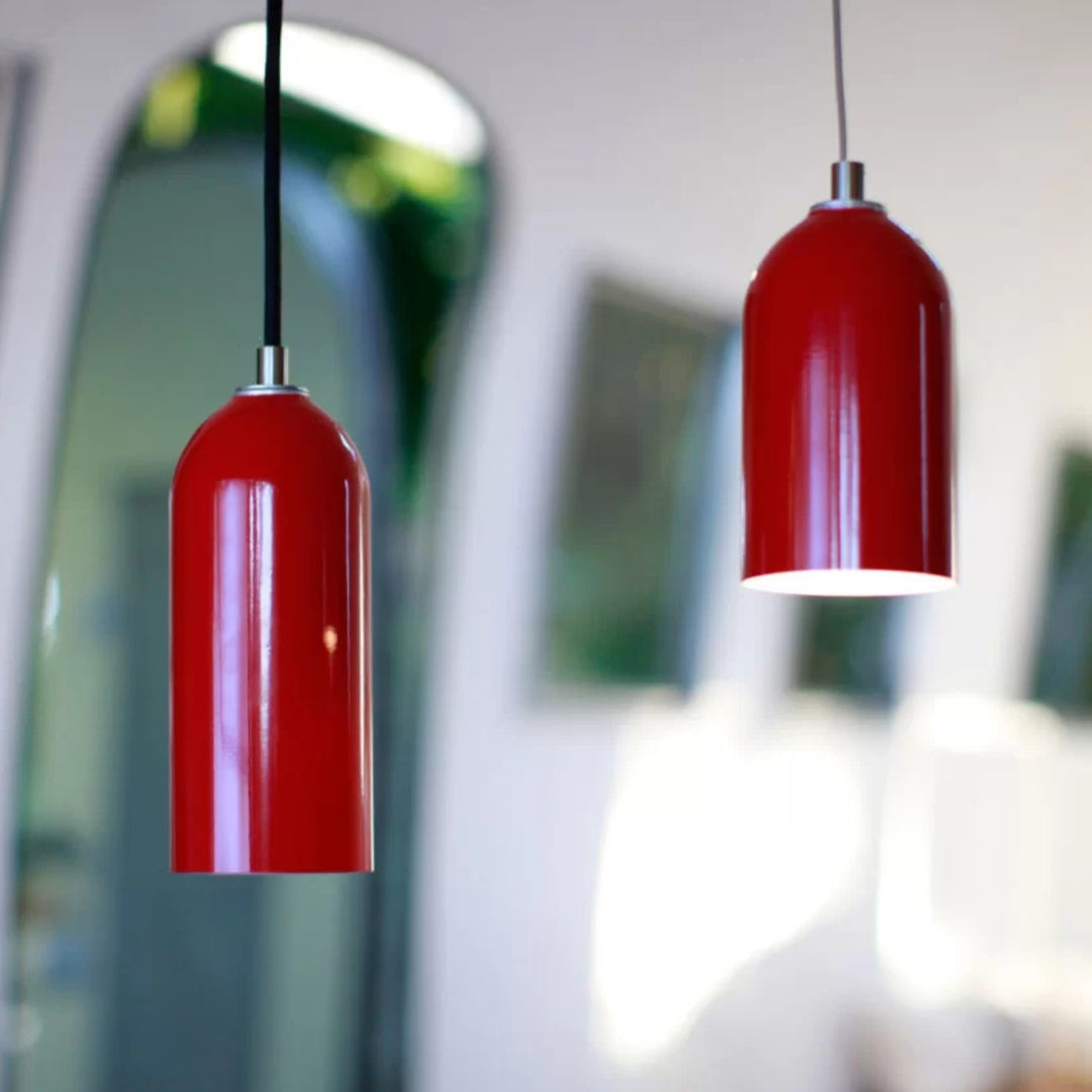 FIRELIGHT - pendant lamp - recycled fire extinguishers | werkvoll