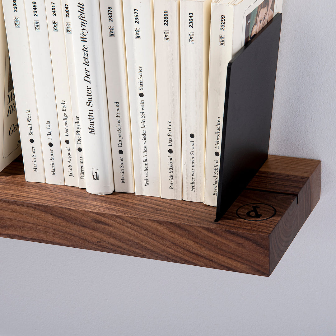NUSSBAUM 01 - wall shelf made of walnut | weld & co