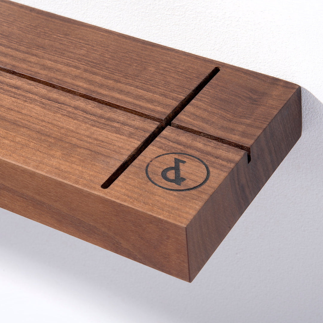 NUSSBAUM 01 - wall shelf made of walnut | weld & co