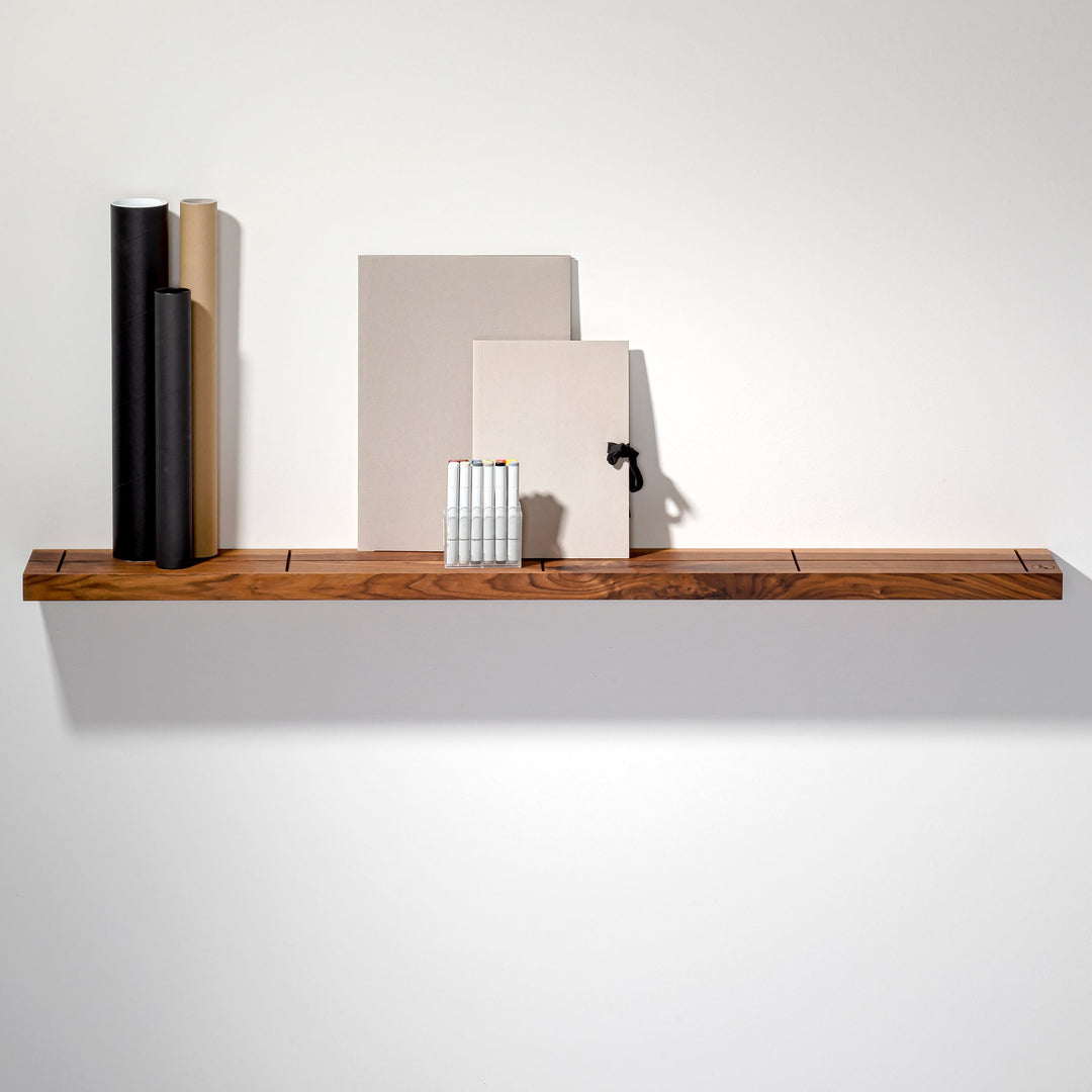 NUSSBAUM 01 - wall shelf made of walnut | weld & co