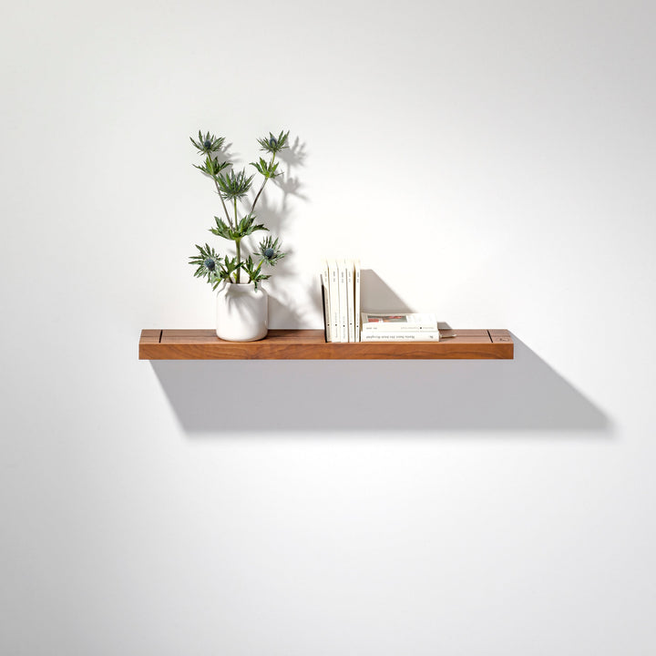 NUSSBAUM 01 - wall shelf made of walnut | weld & co