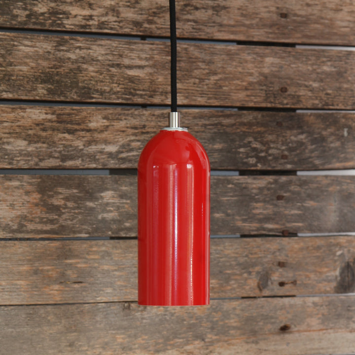 FIRELIGHT - pendant lamp - recycled fire extinguishers | werkvoll