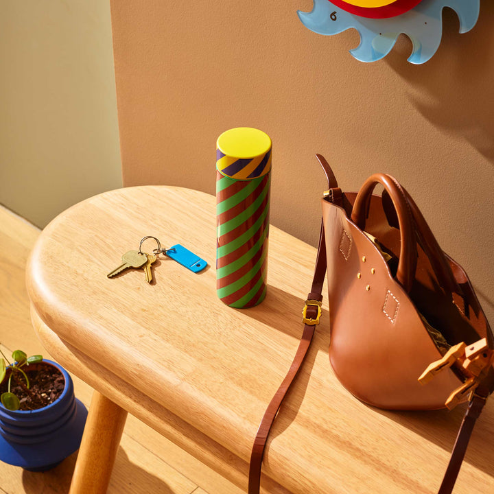 PATTERN THERMAL FLASK STRIPE - gestreifte Thermosflasche 400 ml - Dusen Dusen | Areaware