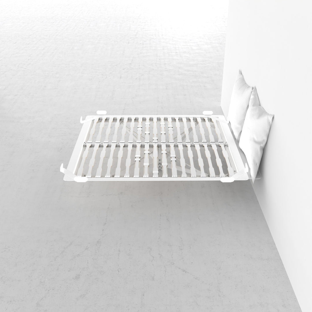 WEIGHTLESS - bed - architectural bed - white | pa:ul