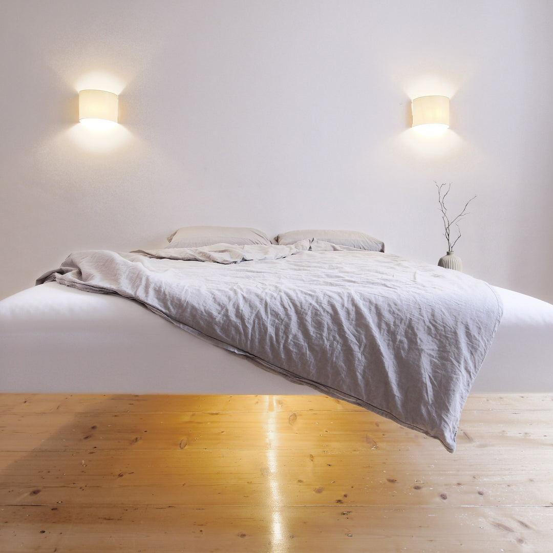 WEIGHTLESS - bed - architectural bed - white | pa:ul