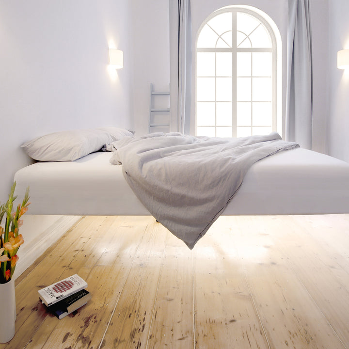 WEIGHTLESS - bed - architectural bed - white | pa:ul