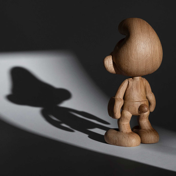 SMURF Large - Wooden Figurine - Oak 24 cm high | Jakob Burgsø | boyhood
