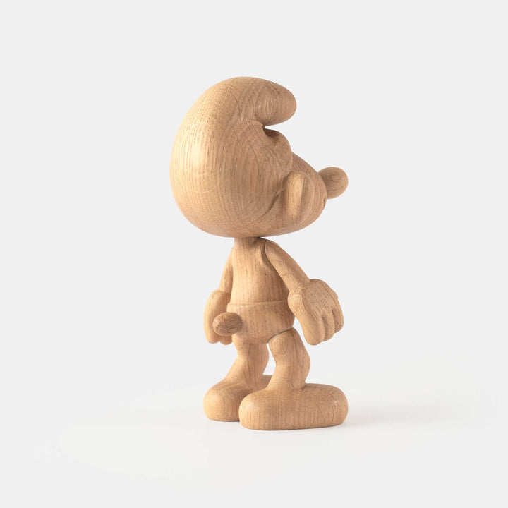 SMURF Large - Wooden Figurine - Oak 24 cm high | Jakob Burgsø | boyhood