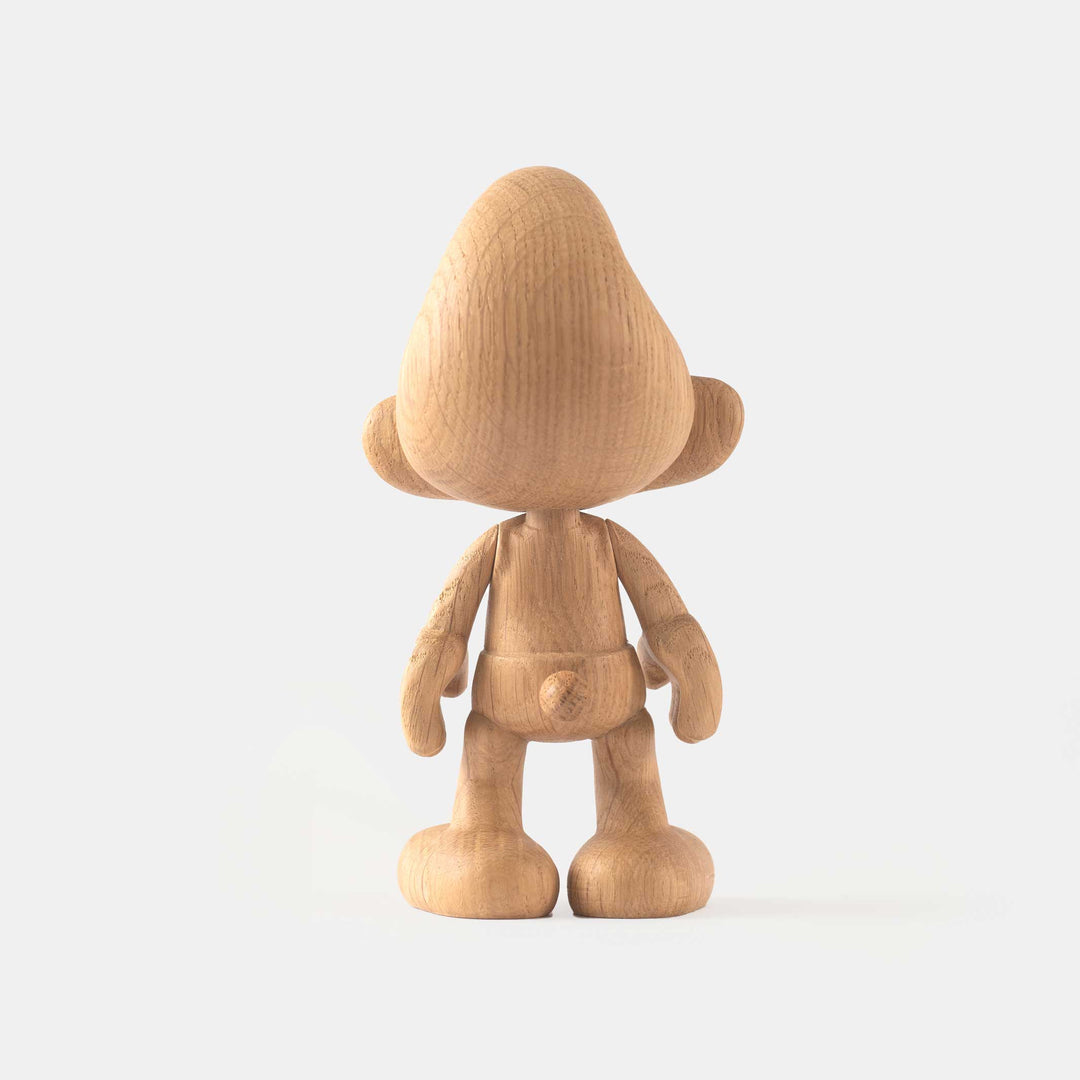 SMURF Large - Wooden Figurine - Oak 24 cm high | Jakob Burgsø | boyhood