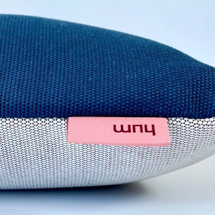 NAVY & CHALK - outdoor cushion - two-colored | hum