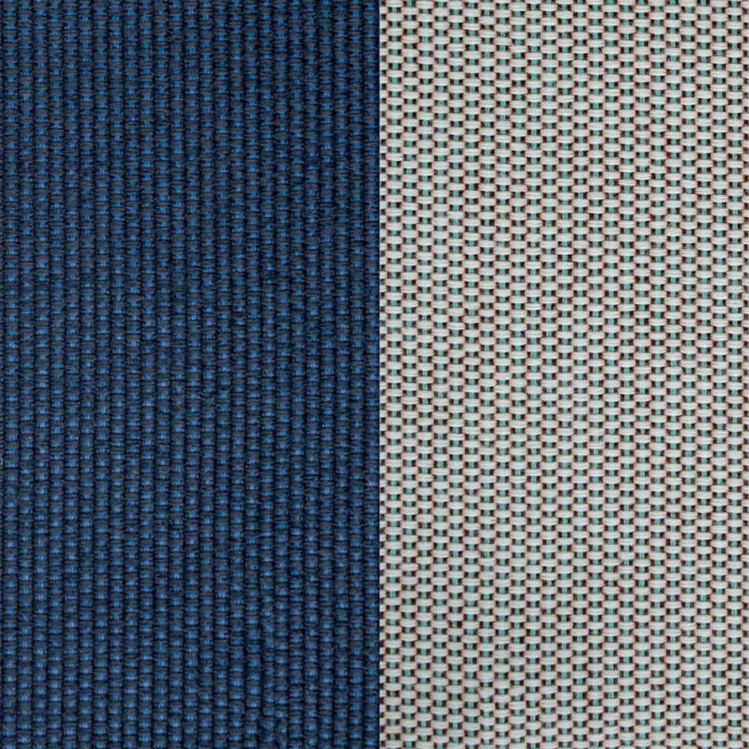NAVY & CHALK - outdoor cushion - two-colored | hum