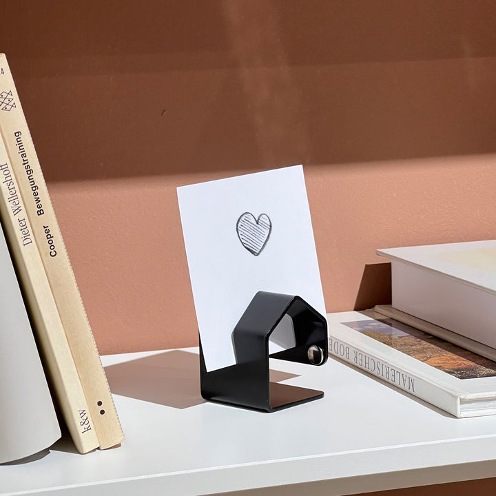 HOME OF MESSAGES - note holder - little house for memos | Oh Sheet!