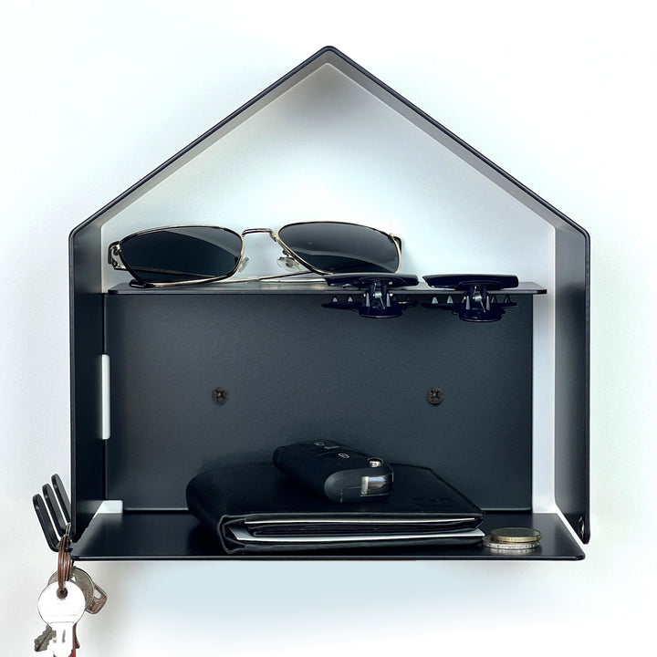 HOME OF ESSENTIALS - key box & wall shelf | Oh Sheet!