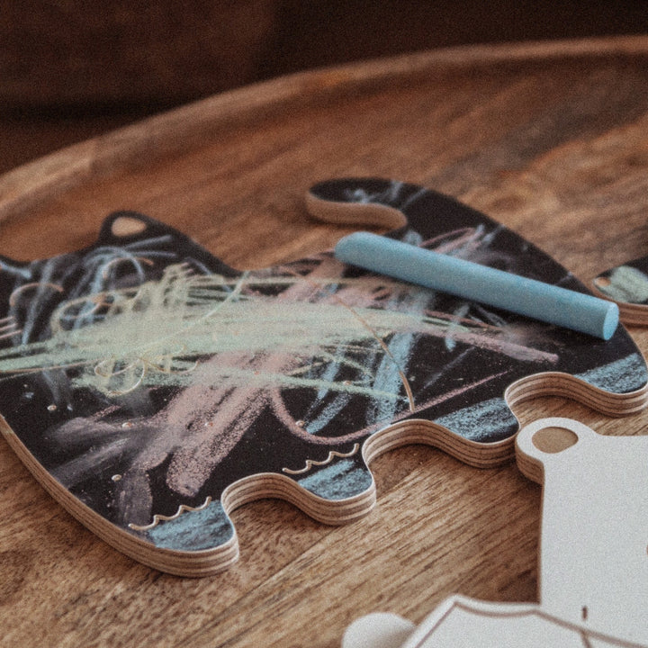 THE CAT - wooden chalkboard | milin