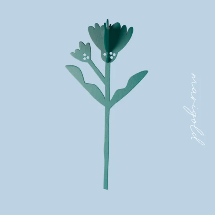 MARIGOLD - Blume aus Holz - Kunstblume - Ringelblume | milin