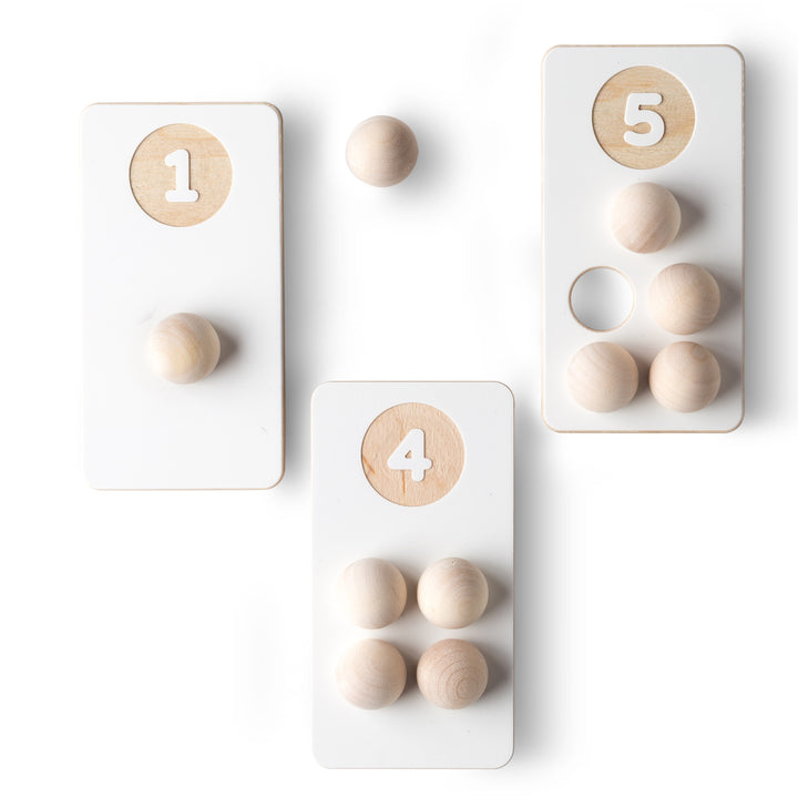 COUNTING NUMBERS - Spielsteine - Zählspielzeug - Montessori | milin