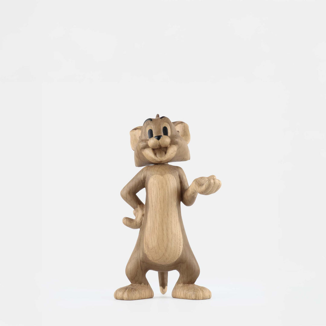 TOM Small - Tom & Jerry wooden figure - oak 15 cm high - Jakob Burgsø | boyhood
