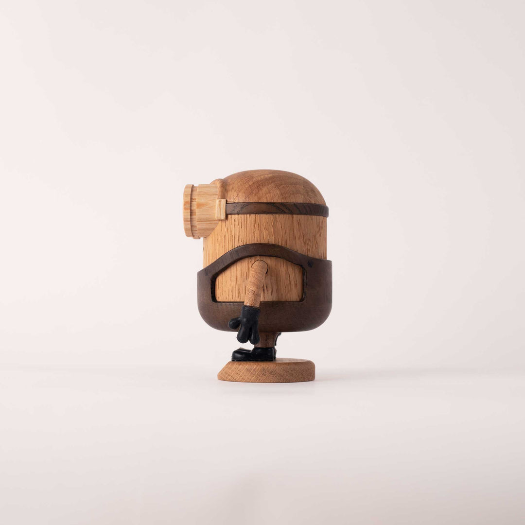 BOB Large - BOYHOOD x Minions - Holzfigur Eiche 17,5 cm hoch - Jakob Burgsø | boyhood