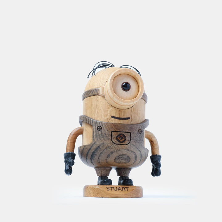 STUART - BOYHOOD x Minions - Holzfigur - Eiche 12 cm hoch - Jakob Burgsø | boyhood