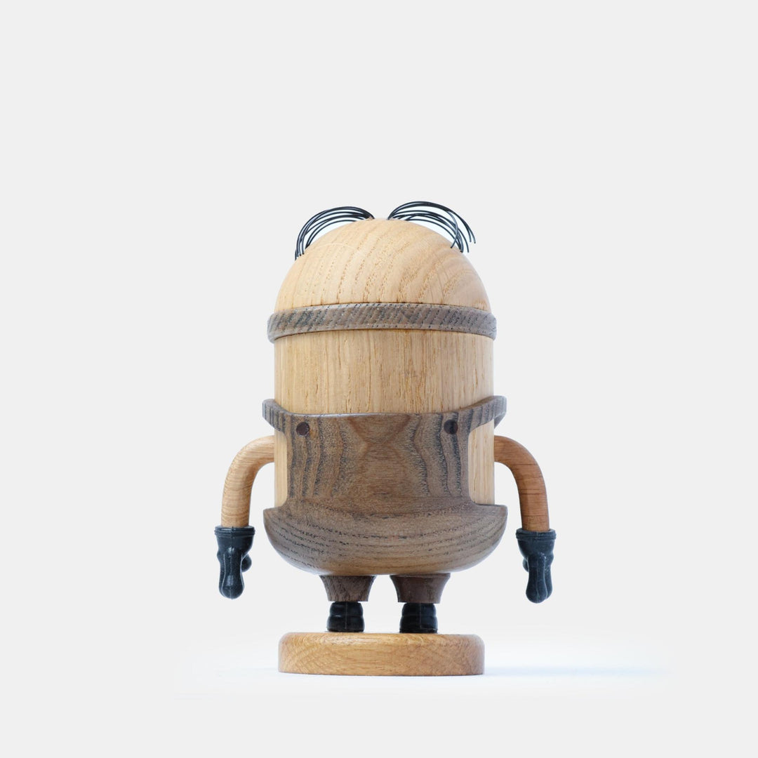 STUART - BOYHOOD x Minions - Holzfigur - Eiche 12 cm hoch - Jakob Burgsø | boyhood