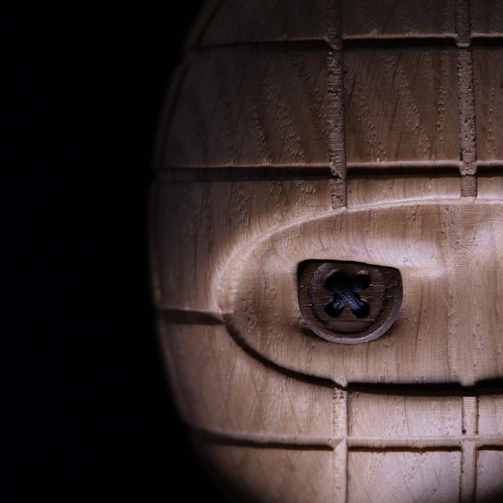 TERNET NINJA Large - Grosse Holzfigur - Eiche 24 cm hoch | Jakob Burgsø | boyhood