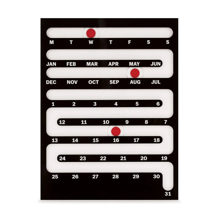 SLIDING PERPETUAL CALENDAR - Wall & Desk Calendar - 30x23 cm | MoMA