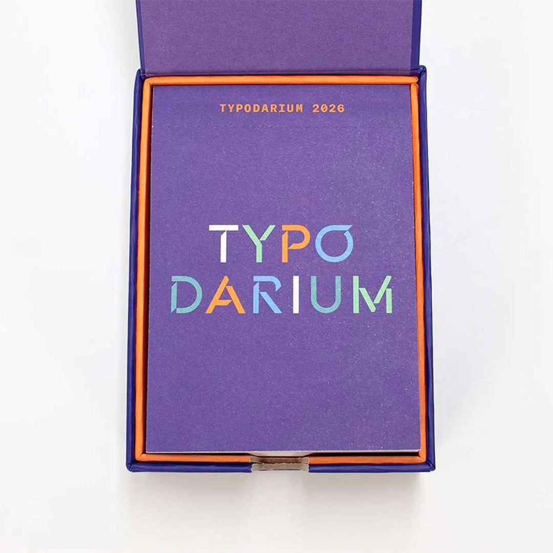 TYPODARIUM - Abreißkalender 2026 | Hermann Schmidt Verlag