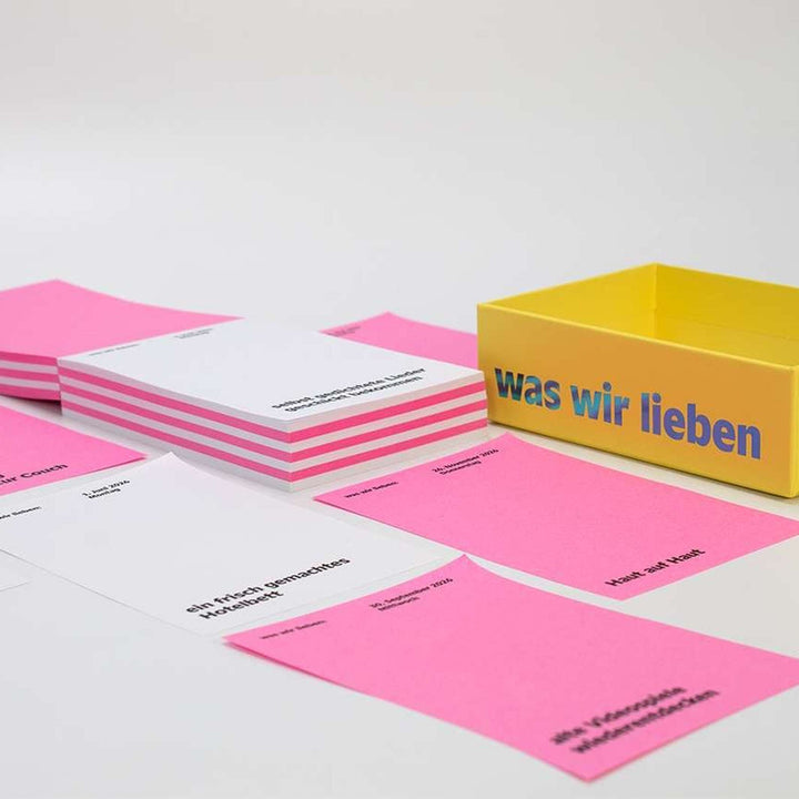 WAS WIR LIEBEN - Notiz-Kalender 2026 | Daniela Spinelli & Birte Spreuer | Hermann Schmidt Verlag