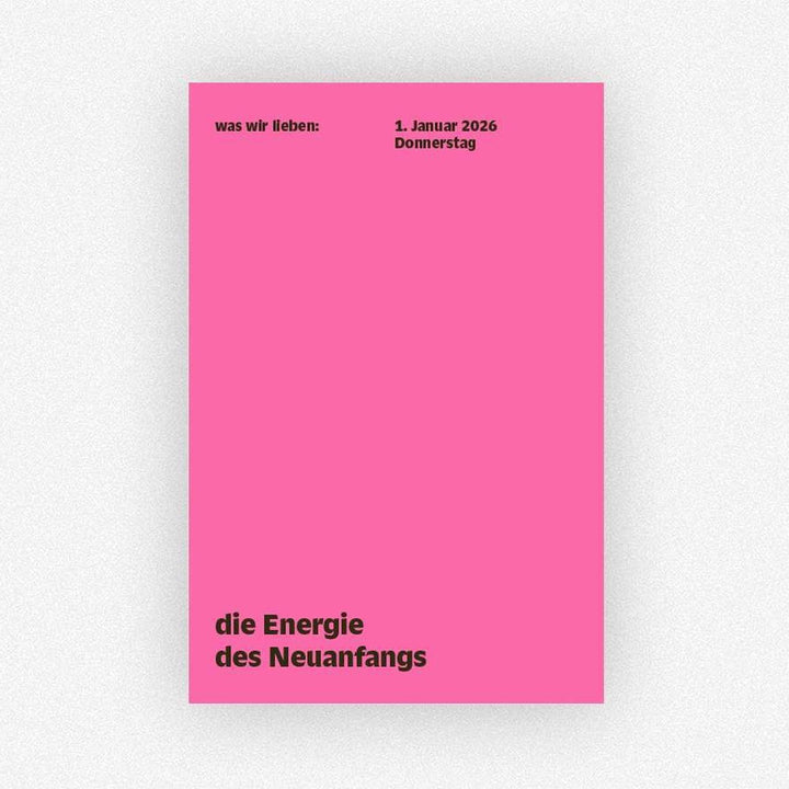 WAS WIR LIEBEN - Notiz-Kalender 2026 | Daniela Spinelli & Birte Spreuer | Hermann Schmidt Verlag