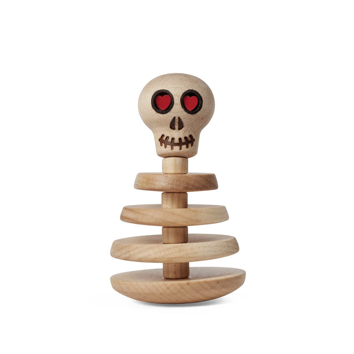 THE SKELETON - Halloween Skelett Dekofigur aus Holz 10 cm hoch - Thor Høy | Spring Copenhagen
