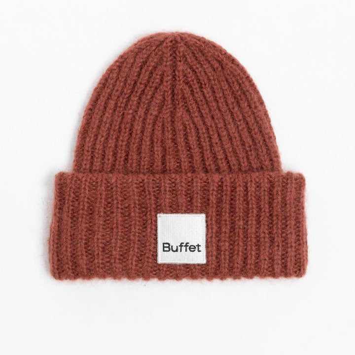 CHUNKY MOHAIR MÜTZE - Beanie - Braun | Buffet Clothing