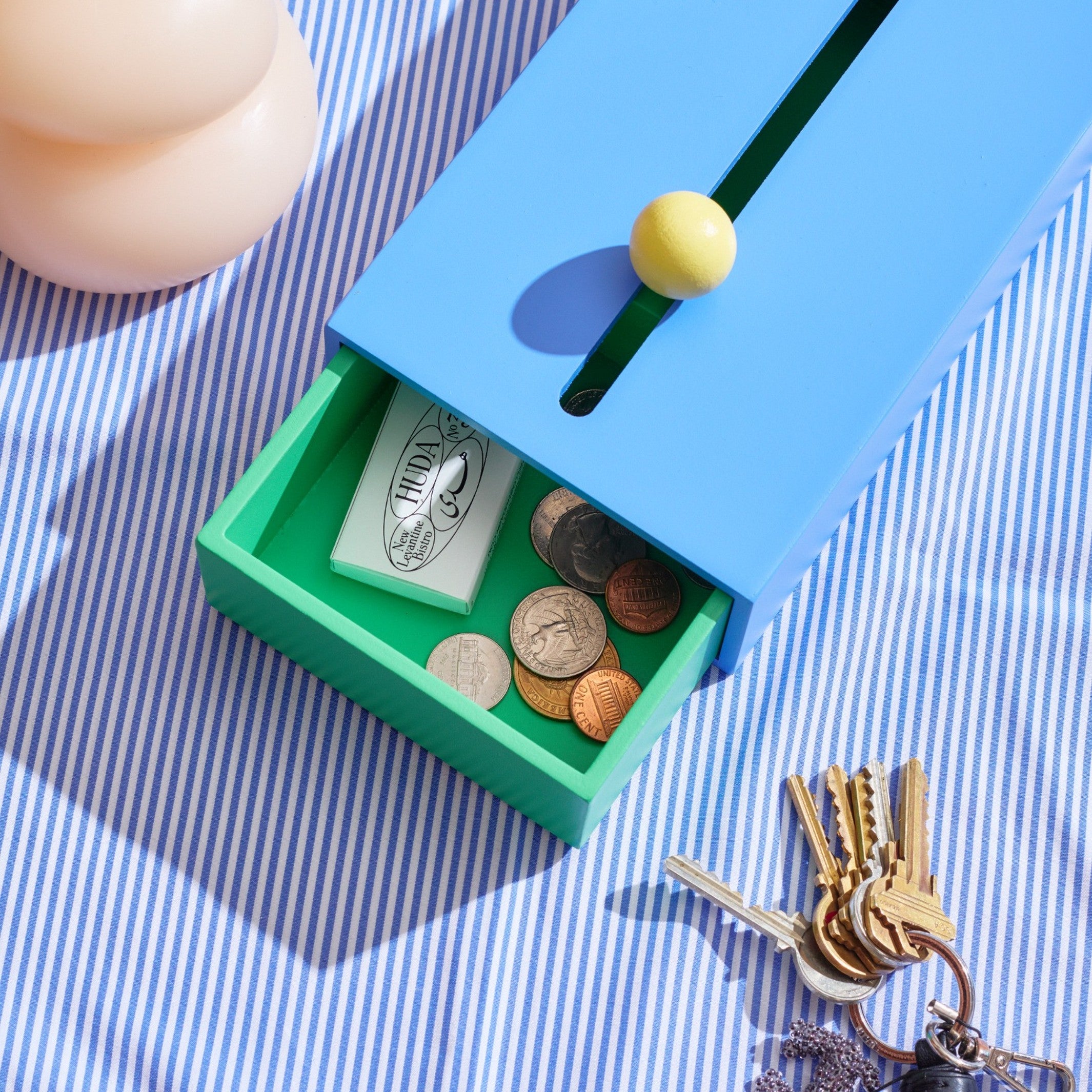 CACHE BOX - Large Blue Jewelry Box | Kanyon Yeh | Areaware – BLICKFANG ...