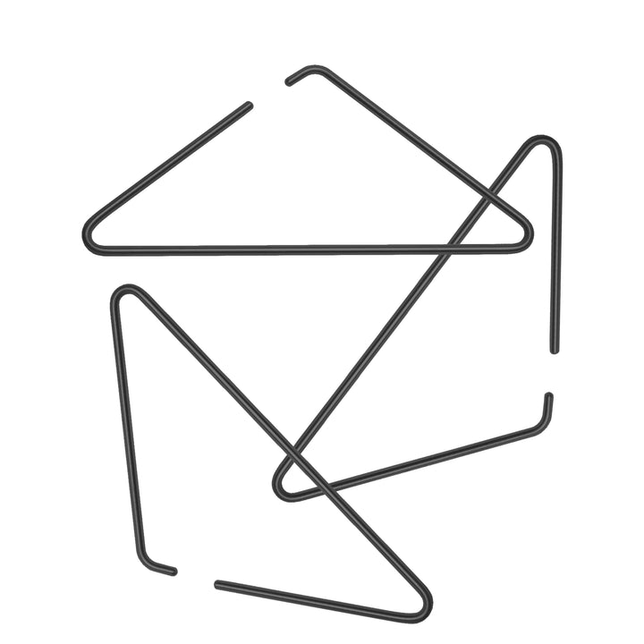 TRIANGLE - Kleiderbügel aus Metall - 5er Set | roomsafari