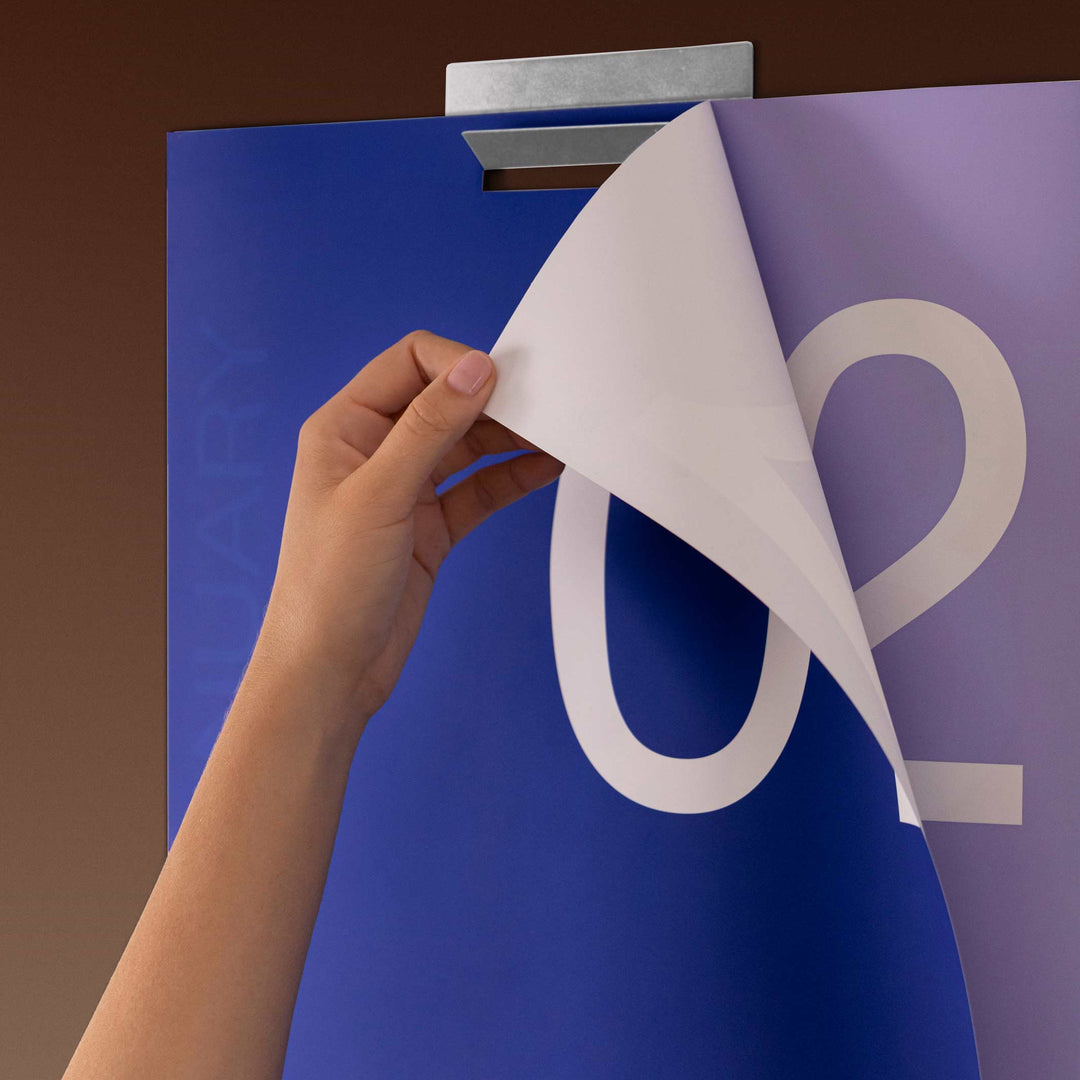 2026 MONTHLY WALL CALENDAR - Multicolor Monthly Wall Calendar - 42x60 cm format A2 | KarstGoods