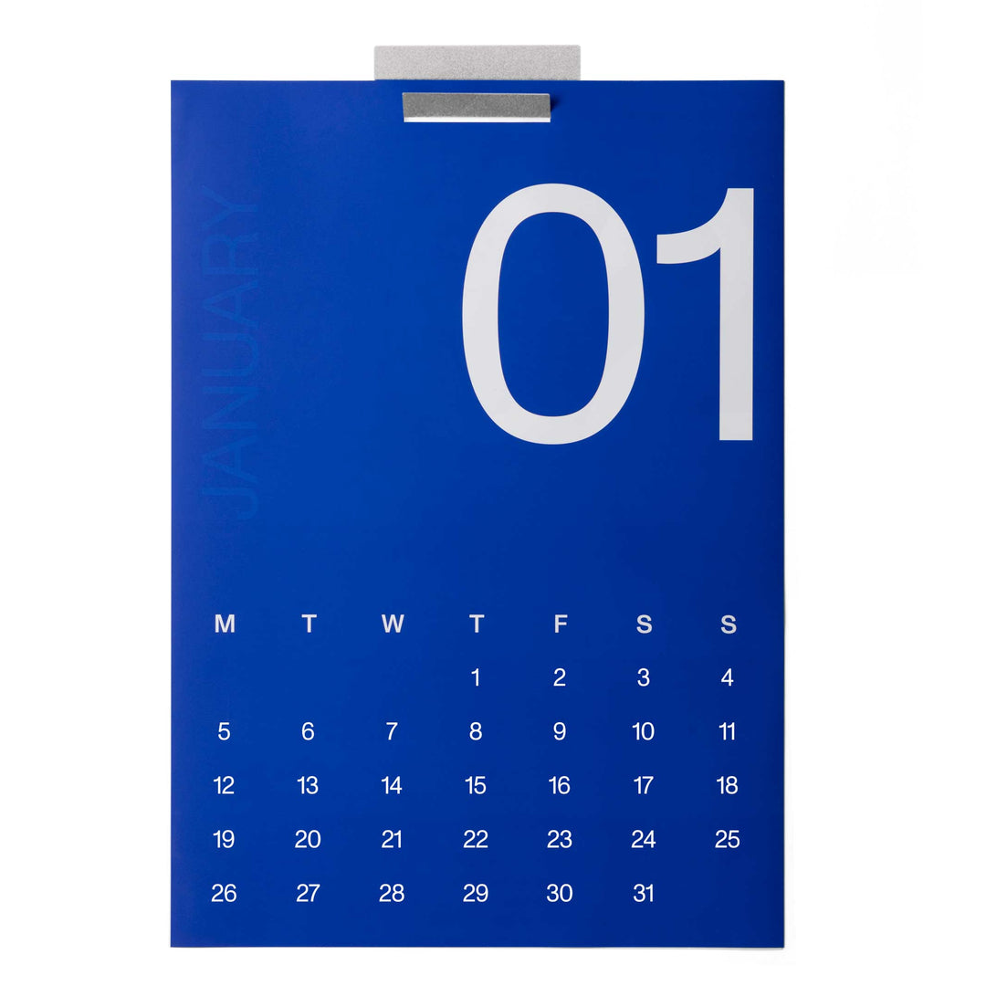 2026 MONTHLY WALL CALENDAR - Multicolor Monthly Wall Calendar - 42x60 cm format A2 | KarstGoods
